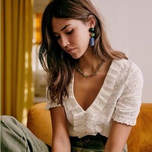 Sezane Chemise Andy Blouse